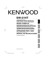 Kenwood SW-21HT Manuale utente