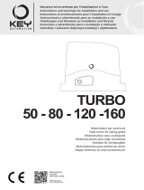 Key Gates Turbo 50,80, 120,160 Guida utente