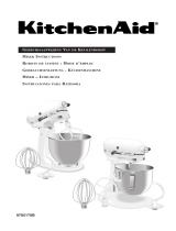 KitchenAid 5KSM156PSACA0 Manuale del proprietario
