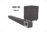 Klipsch BAR 40 Sound Bar + Wireless Subwoofer Certified Factory Refurbished Manuale del proprietario
