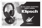 Klipsch Headphones KG-300 Manuale utente