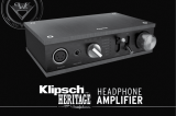 Klipsch Lifestyle Heritage Headphone Amplifier Manuale del proprietario