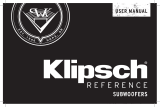 Klipsch R-115SW Manuale utente