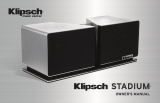 Klipsch Stadium<sup>®</sup> Home Music System 110V CERTIFIED FACTORY REFURBISHED Manuale del proprietario