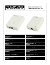 Konig Electronic CMP-HOMEPL1000 Manuale utente
