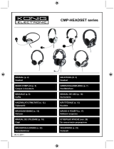 Konig Electronic CMP-HEADSET110 Manuale del proprietario