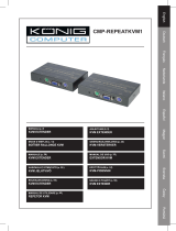 Konig Electronic CMP-REPEATKVM1 Manuale del proprietario