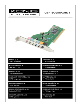 Konig Electronic CMP-SOUNDCAR31 Manuale utente