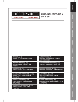 Konig Electronic CMP-SPLITVGA30 Manuale del proprietario
