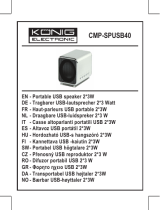 König CMP-SPUSB40PI specificazione