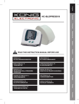 Konig Electronic HC-BLDPRESS10 Manuale del proprietario