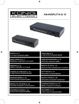 Konig Electronic KN-AVSPLIT10 Manuale utente