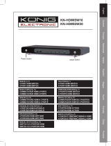 König KN-HDMISW20 Manuale utente