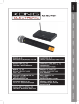 Konig Electronic KN-MICW511 Manuale utente