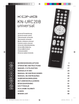 Konig Electronic KN-URC20B Manuale del proprietario