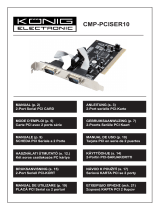 Konig Electronic PCI - 2x RS232 Manuale utente