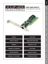Konig Electronic PCI 10/100 Mbps Manuale utente