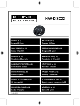 Konig Electronic HAV-DISC22 Manuale del proprietario