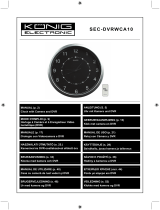 König SEC-DVRWCA10 Manuale del proprietario