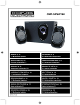 König Speaker Set 2.1 specificazione