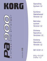 Korg Pa900 Guida utente