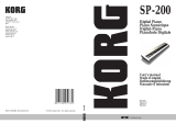 Korg SP200 Manuale utente