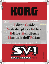 Korg SV-1 Manuale del proprietario