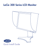 LaCie 320 with Blue Eye Pro Colorimeter Manuale utente