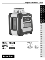 Laserliner CompactLine-Laser G360 Set Manuale del proprietario