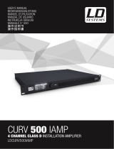 LD Systems Curv 500 IAMP Manuale utente