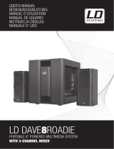 LD Systems Dave 8 Roadie Manuale utente