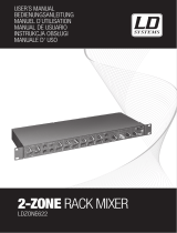 LD 2-zone rack Manuale utente