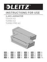 Leitz iLAM TURBO PRO A3 Manuale utente