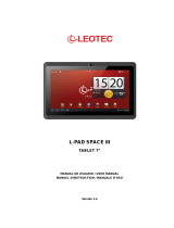 Leotec L-PAD QUANTUM S 8 Manuale utente