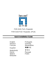 LevelOne POR-0103 Guida d'installazione