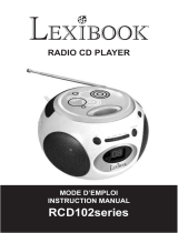 Lexibook RCD102SP Manuale utente