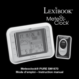Lexibook METEOCLOCK PURE SM1670 Manuale utente