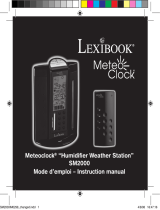 Lexibook Meteoclock SM2000 Manuale utente