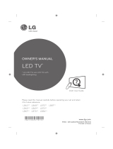 LG 70LB650V Manuale utente