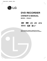 LG DR4810SVL Manuale del proprietario