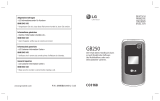 LG GB250 Manuale utente