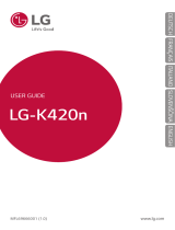 LG LGK420N.ABALWH Manuale utente