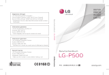 LG LGP500.AFRASV Manuale utente