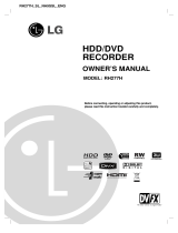 LG RH277H-SL Manuale utente