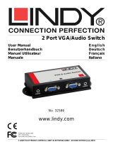 Lindy 2 Port VGA & Audio Switch Manuale utente