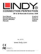 Lindy 2D & 1D Barcode Scanner, USB Manuale utente