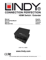 Lindy 70m CAT5e/6 2-Port HDMI Extender Manuale utente