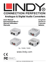 Lindy Analogue Stereo to SPDIF Digital Audio Converter Manuale utente