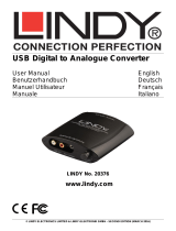 Lindy USB Digital to Analogue Converter Manuale utente