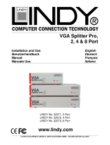 Lindy VGA Splitter Scheda dati